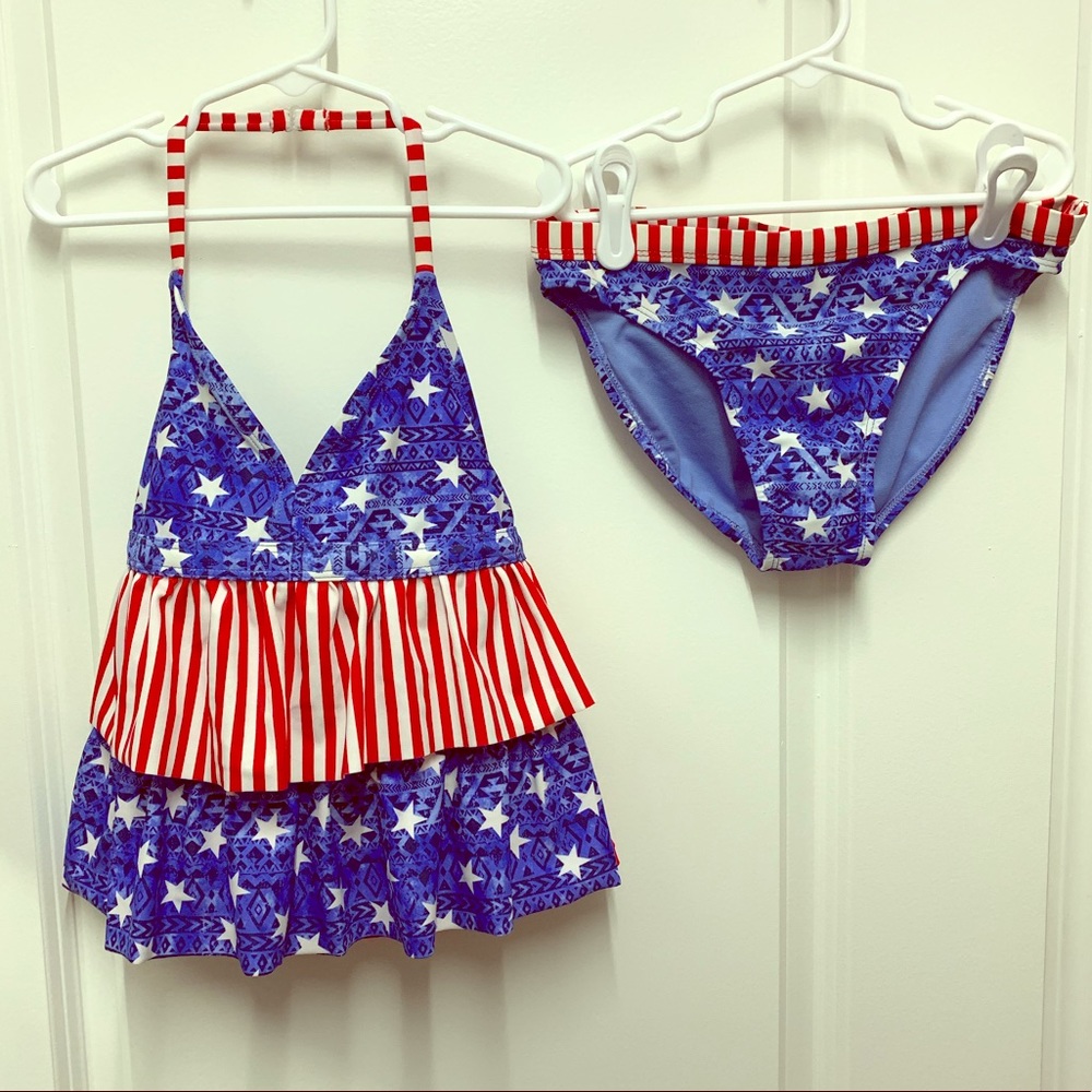 🇺🇸 Red white and blue bikini 👙 4th of July 🔥